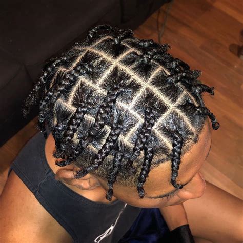 how to braid men's hair short|box braids short hair boy.